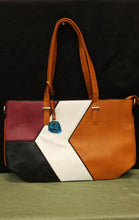 Load image into Gallery viewer, Arrow Color Block Tote