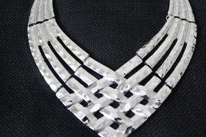 Silver Tone Necklace set