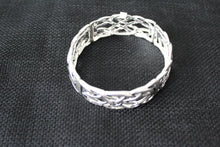 Load image into Gallery viewer, Antique Silver Tone / Stretch / Bracelet
