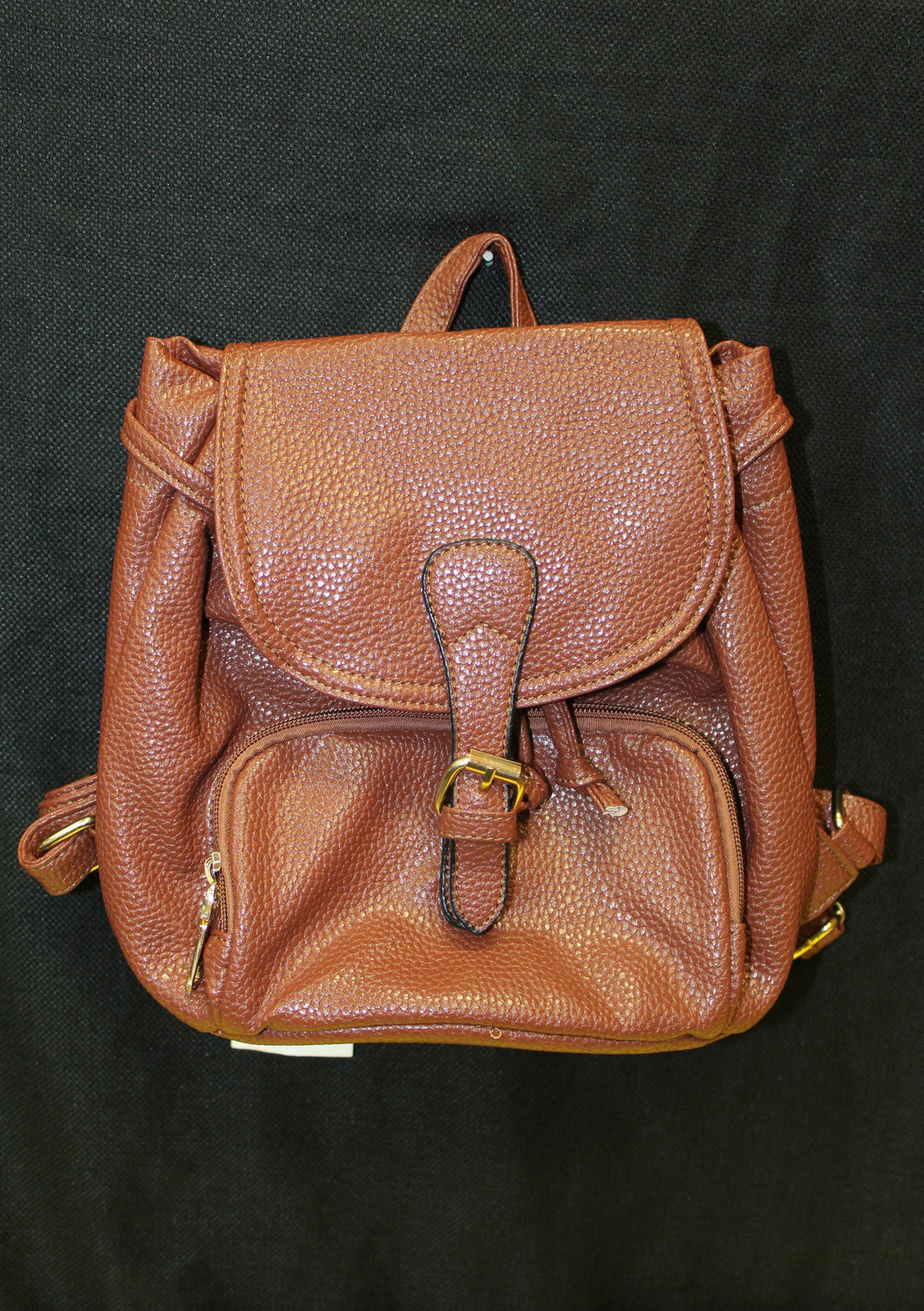 Mini Backpack-Brown